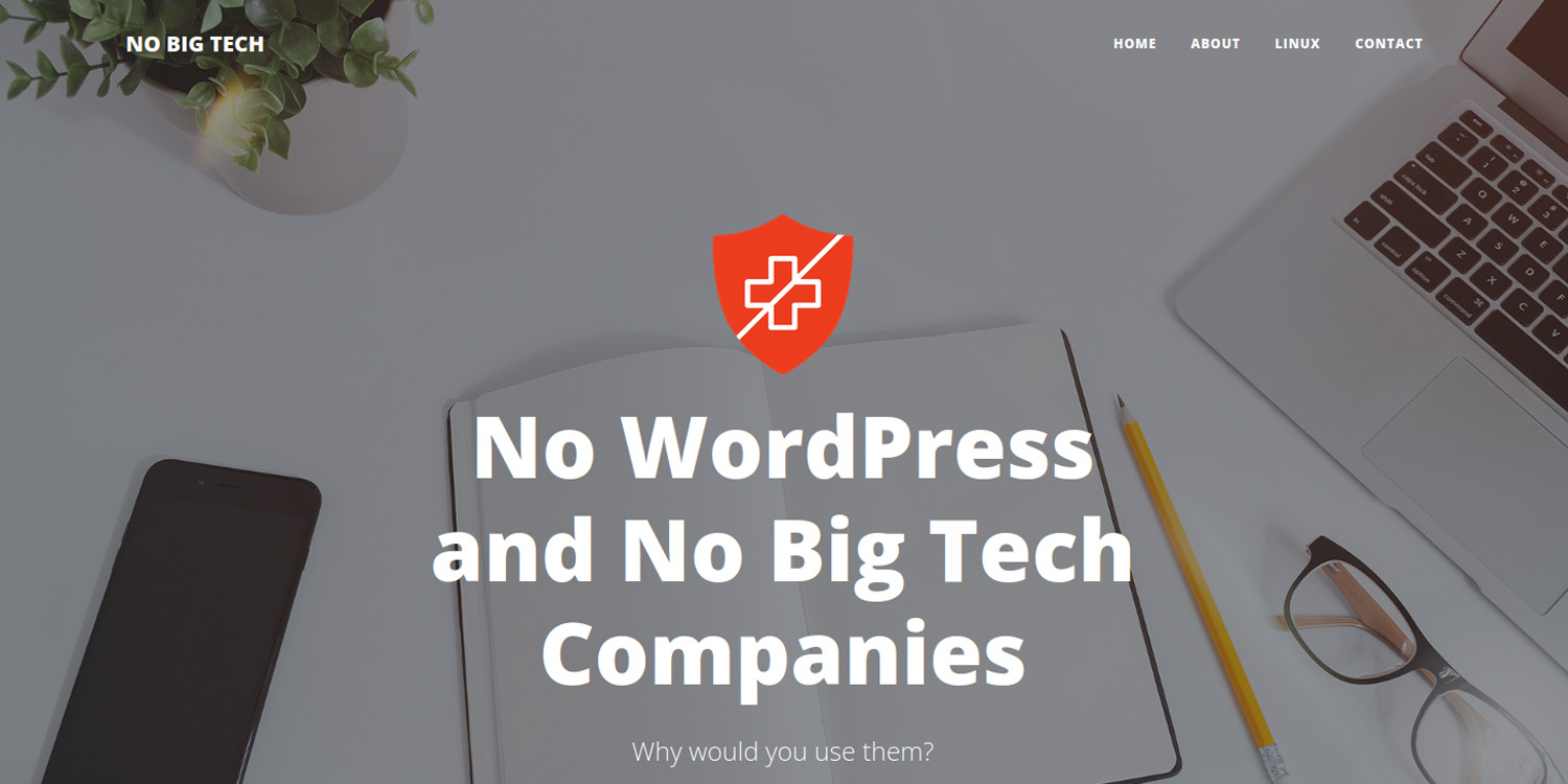 No Big Tech