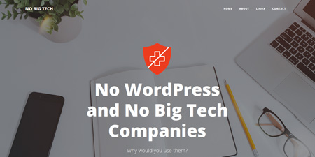 No Big Tech